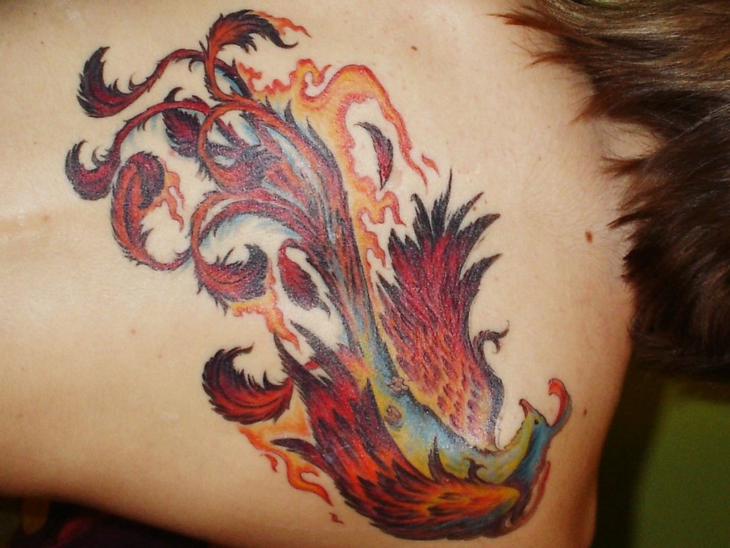 Phönix Tattoo und die Bedeutungen