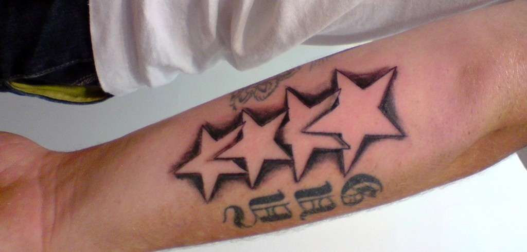 Das Stern Tattoo und seine Bedeutung