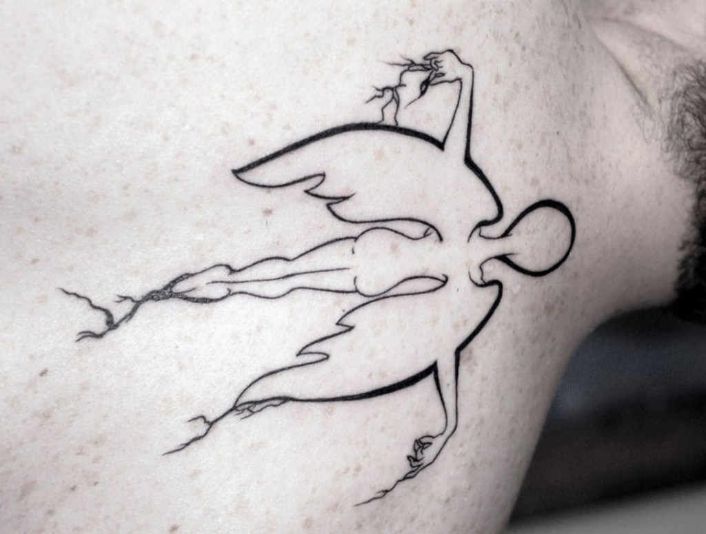 Tattoo Engel Motive und ihre Bedeutung