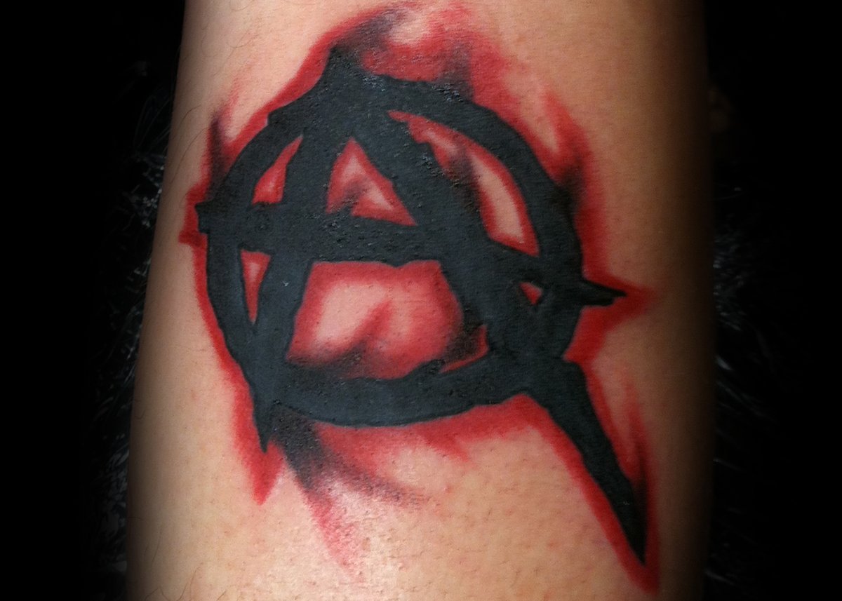 Anarchie-Symbol Tattoos und die Bedeutungen alletattoo.de 10