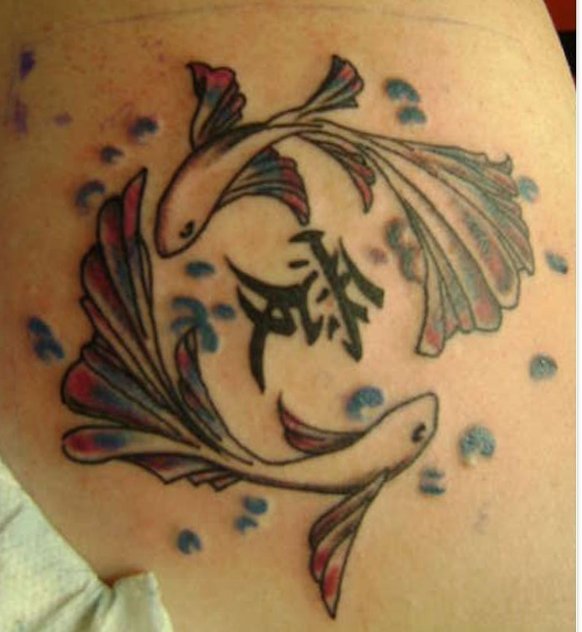 Fische Sternzeichen Tattoos