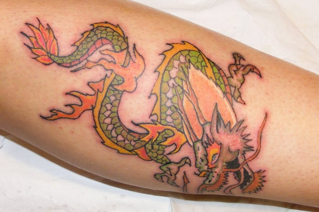 Drachen Tattoos und die Bedeutungen