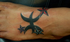 Fische Sternzeichen Tattoos alletattoo.de 8