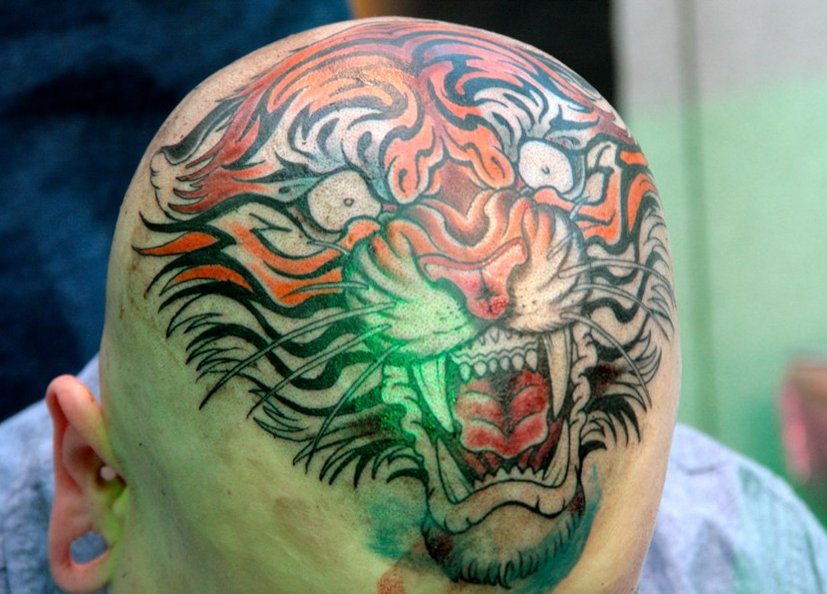 Bedeutung frau mit tigerkopf tattoo ▷ 1001