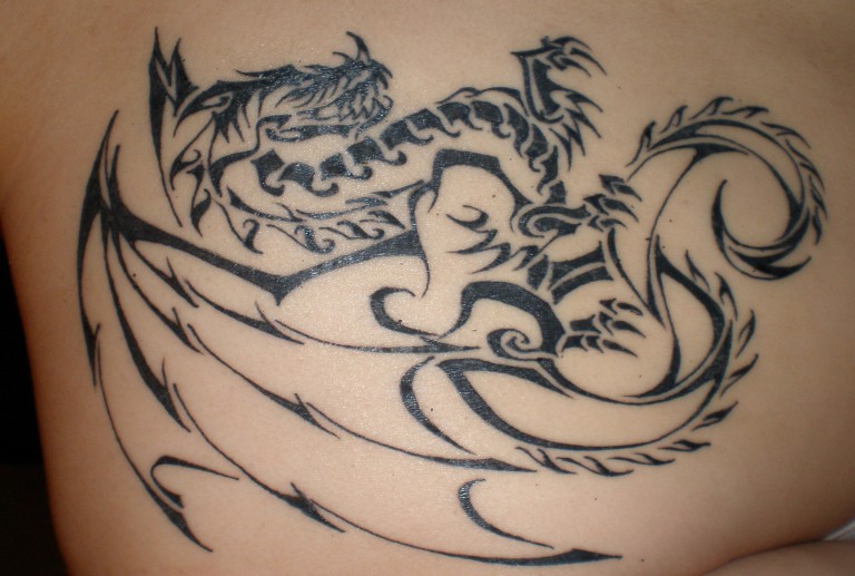 Drachen Tattoos und die Bedeutungen