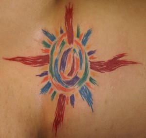 Motive und Bedeutung der Sonnen Tattoos alletattoo.de 20