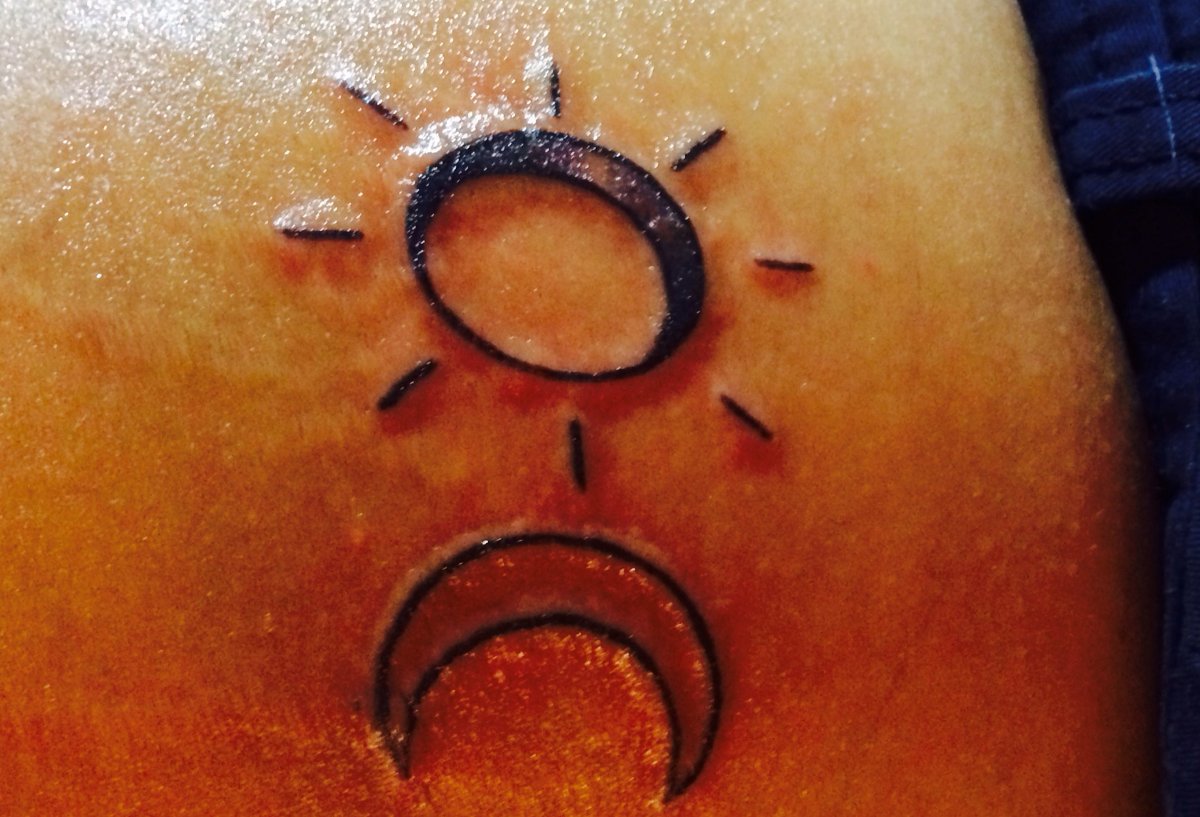 Motive und Bedeutung der Sonnen Tattoos alletattoo.de 17