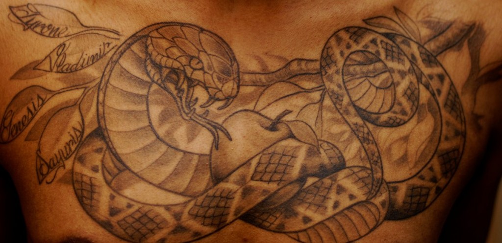 Schlangen Tattoo und die Bedeutungen