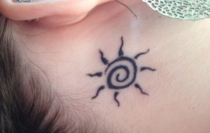 Motive und Bedeutung der Sonnen Tattoos alletattoo.de 8