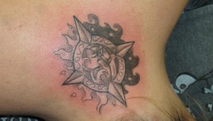 Motive und Bedeutung der Sonnen Tattoos alletattoo.de 14